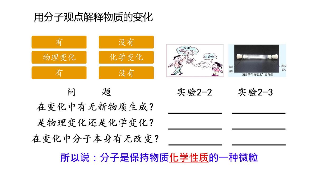 科粤版（2024）化学九年级上册 2.2 构成物质的微观粒子——分子篇 课件第7页