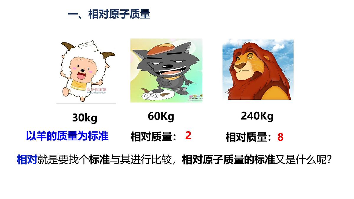 科粤版（2024）化学九年级上册 2.2构成物质的微观粒子（第三课时相对原子质量和离子） 课件第4页
