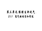 科粤版（2024）化学九年级上册 3.1.1  氧气的性质和用途 课件