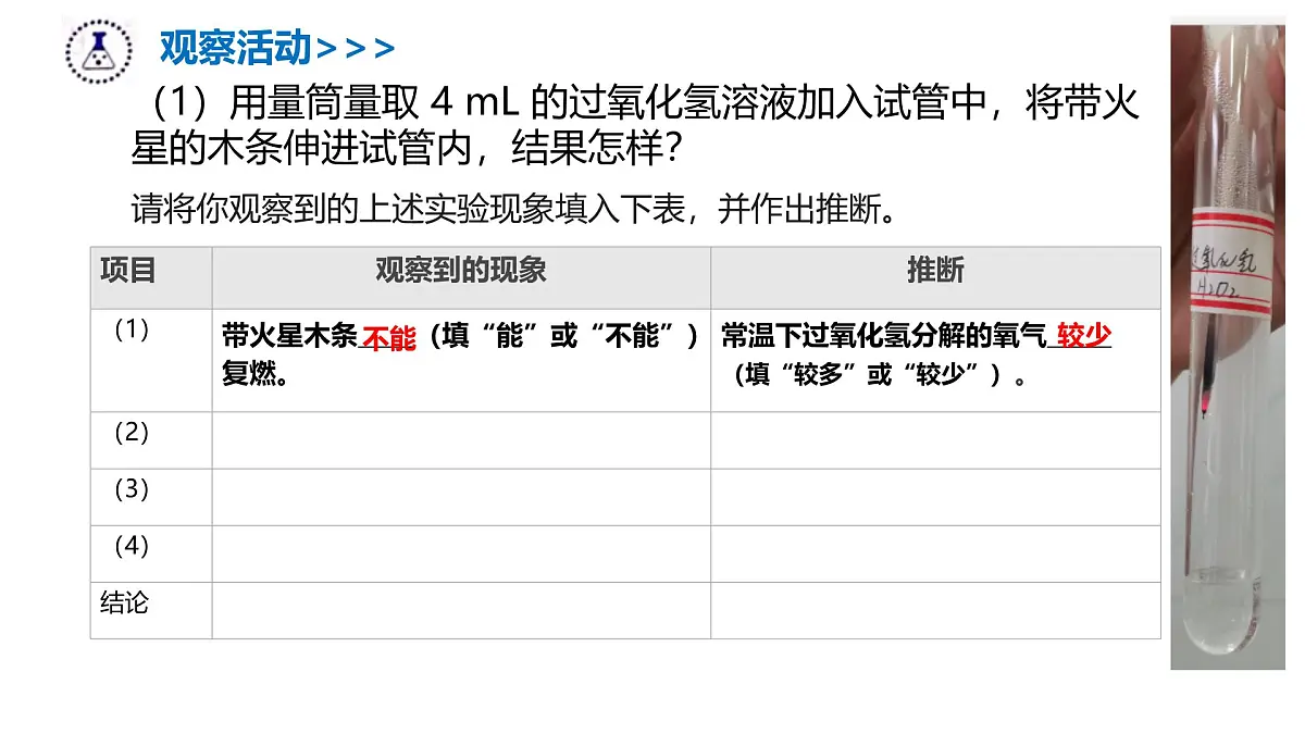科粤版（2024）化学九年级上册 3.2 氧气的制取第二课时 课件第5页