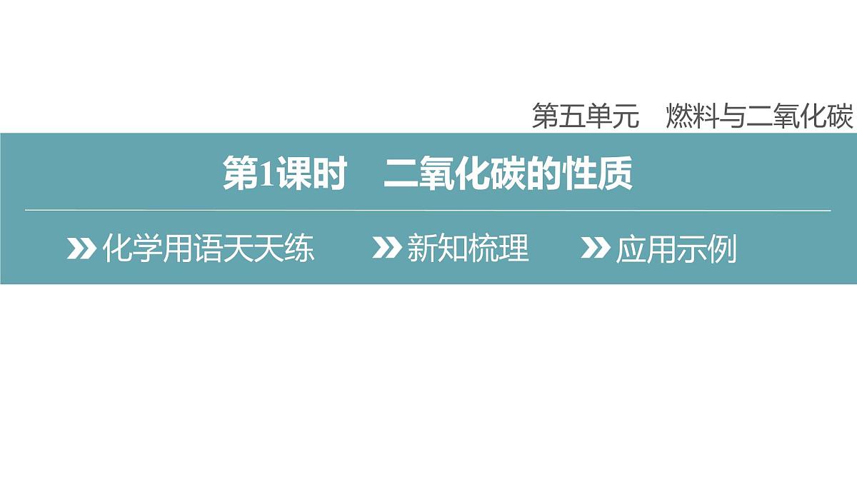 科粤版（2024）化学九年级上册 5.3二氧化碳（第1课时）(1) 课件第2页