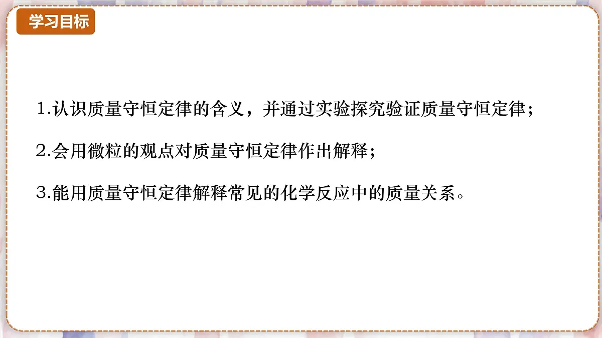 沪科版化学（2024）九年级上册 4.2 化学反应中的质量关系 课件第2页