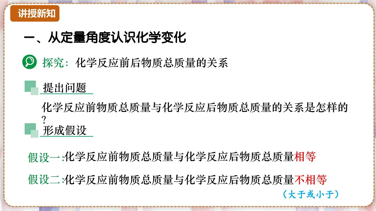 沪科版化学（2024）九年级上册 4.2 化学反应中的质量关系 课件第5页
