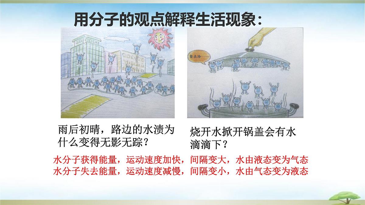 鲁教版初中化学九年级上册第三单元《探索水世界》第一节《运动的水分子》   课件第7页