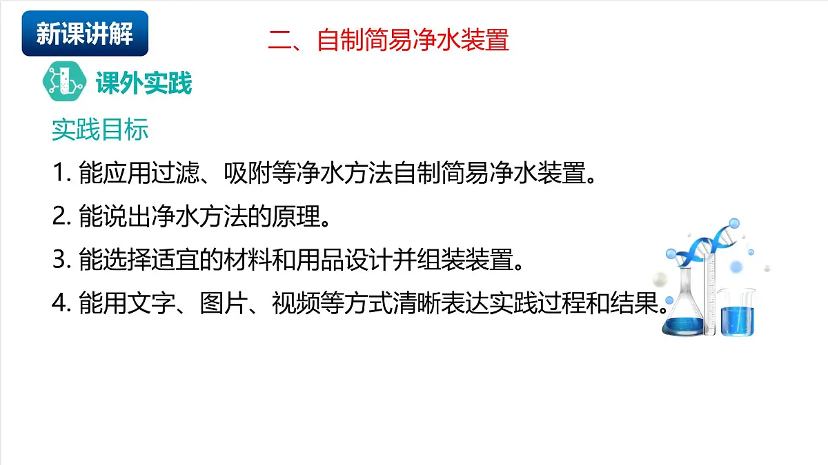 北京课改版化学九上3.1 《水的净化与水质检测》（第2课时）（同步课件）第4页
