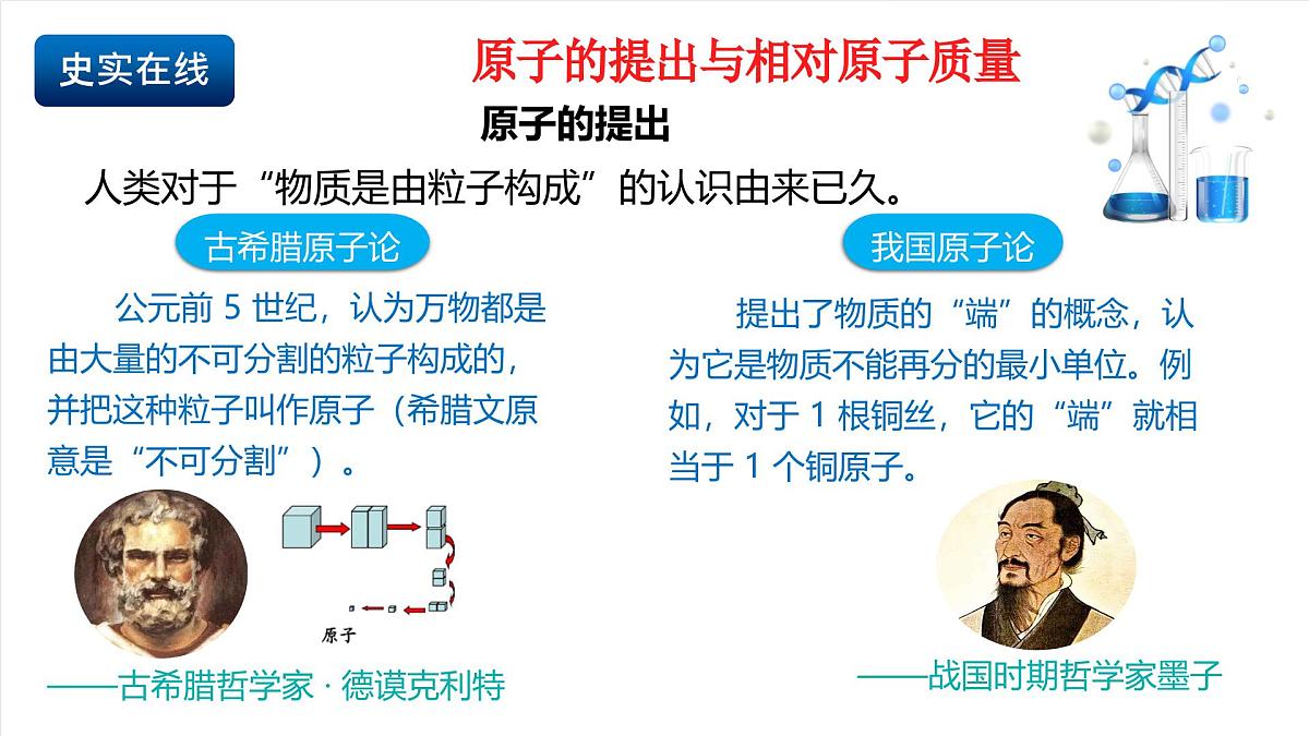 北京课改版化学九上3.3《认识原子和分子》（同步课件）第5页