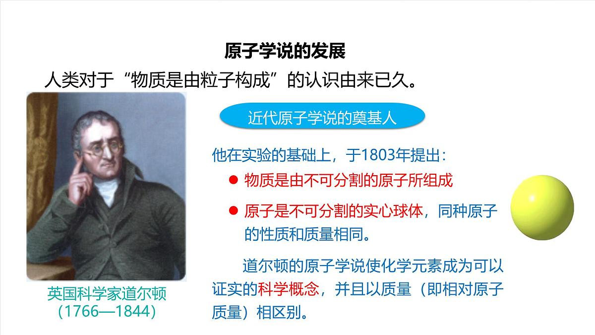 北京课改版化学九上3.3《认识原子和分子》（同步课件）第8页