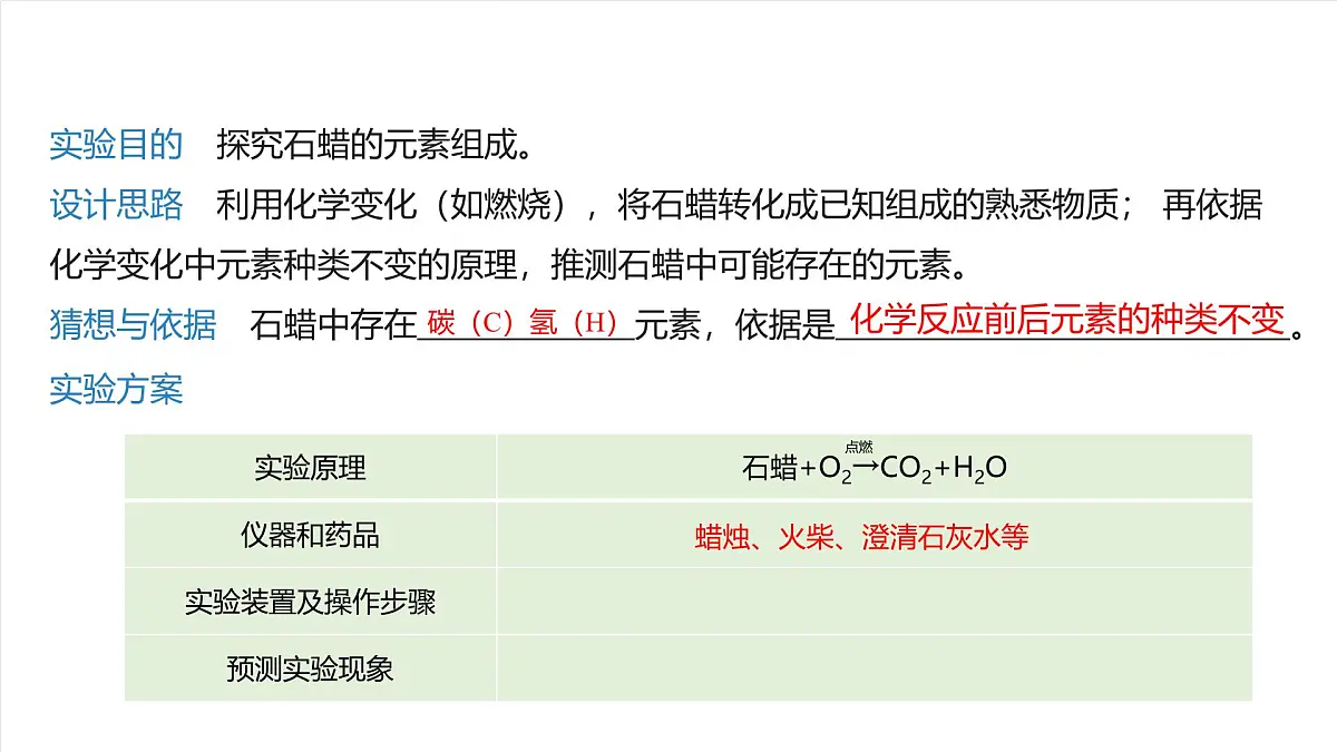 北京课改版化学九上4.4《探究物质的组成》（同步课件）第7页
