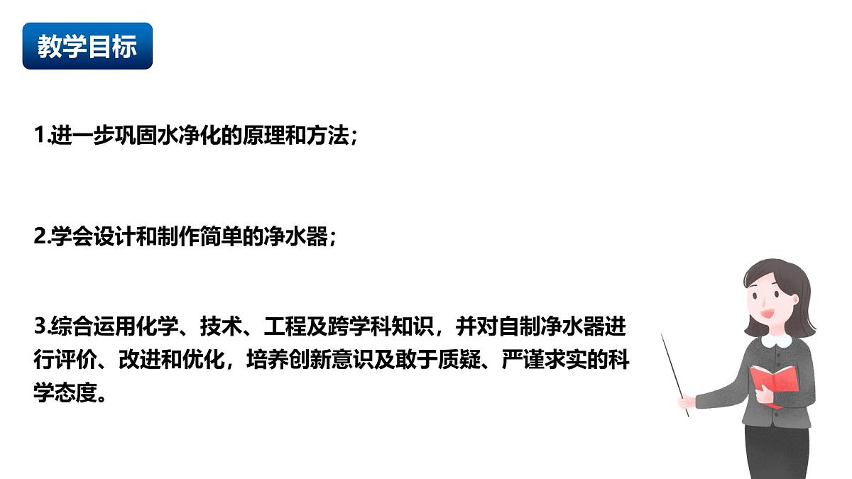沪教版化学九上跨学科实践活动2《 自制净水器》课件 第2页