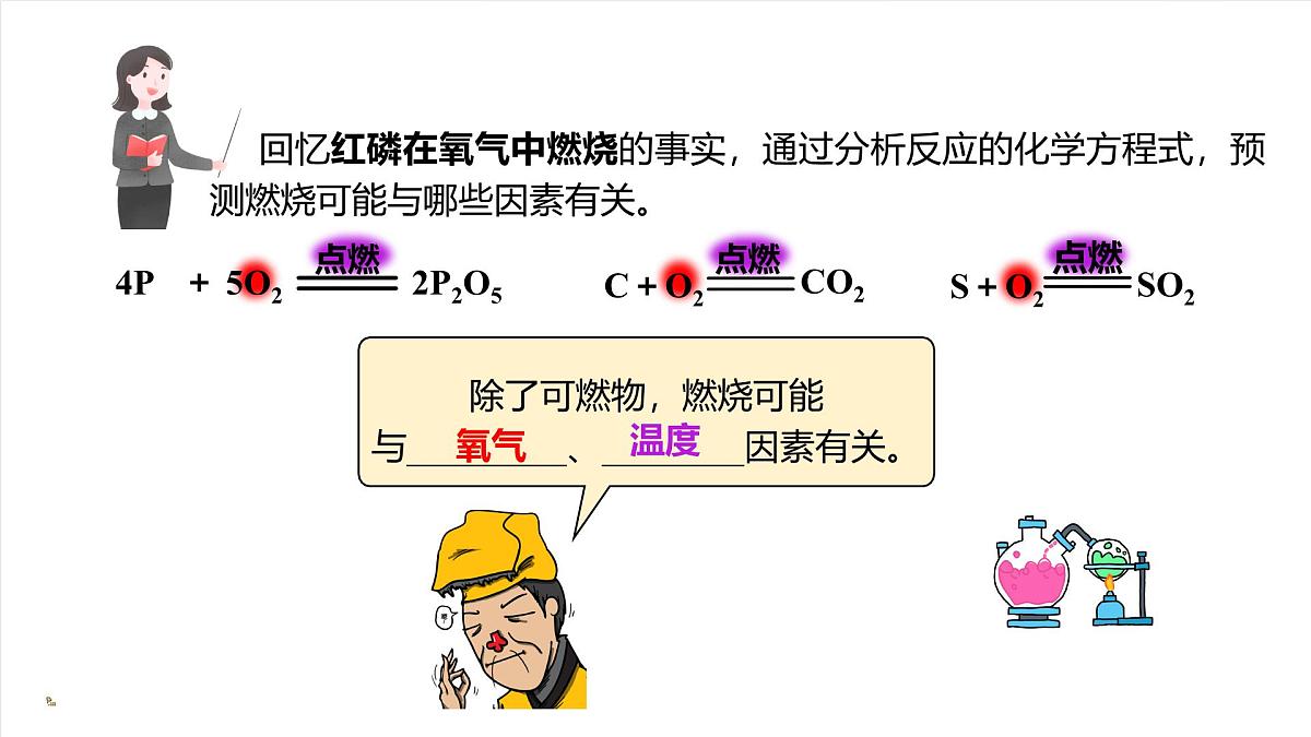 人教版（五四制）化学八年级全册课题1《燃料的燃烧》第1课时（同步课件）第7页