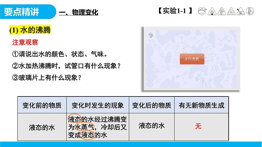 【教育好课堂】课题1第1课时《物质的变化和性质》课件PPT第7页