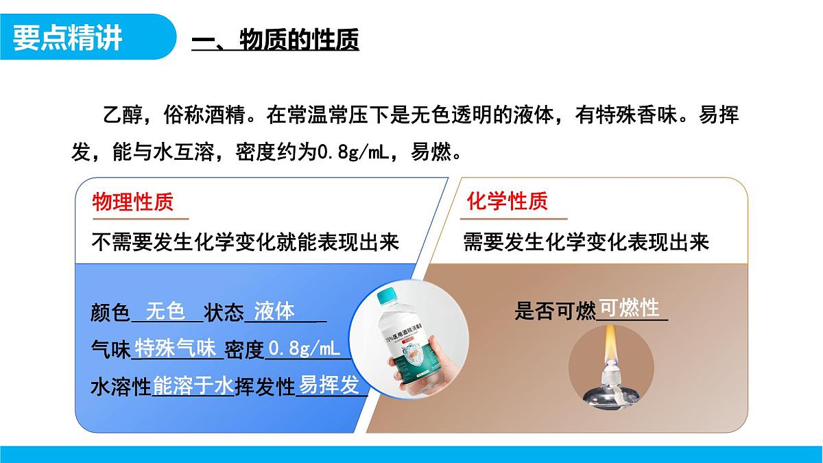 【教育好课堂】课题1第2课时《物质的变化和性质》课件PPT 第6页