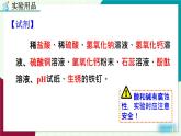 人教版化學(xué)2024九年級下冊 第10單元 實驗活動8 常見酸、堿的化學(xué)性質(zhì) PPT課件