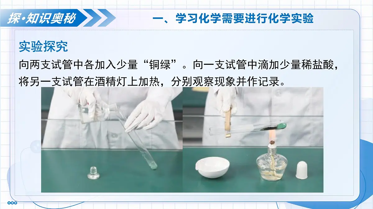 沪教版化学九年级上册 第3节 怎样学习化学 第1课时 教学课件第7页