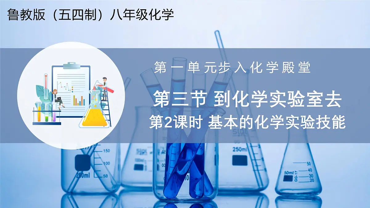 第三节 到化学实验室去 第2课时（教学课件）化学鲁教版五四学制2024八年级全一册第1页