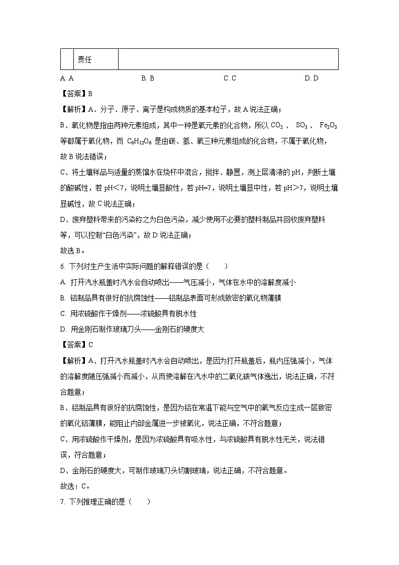 河北省承德市兴隆县2025年中考二模化学试卷（解析版）第3页