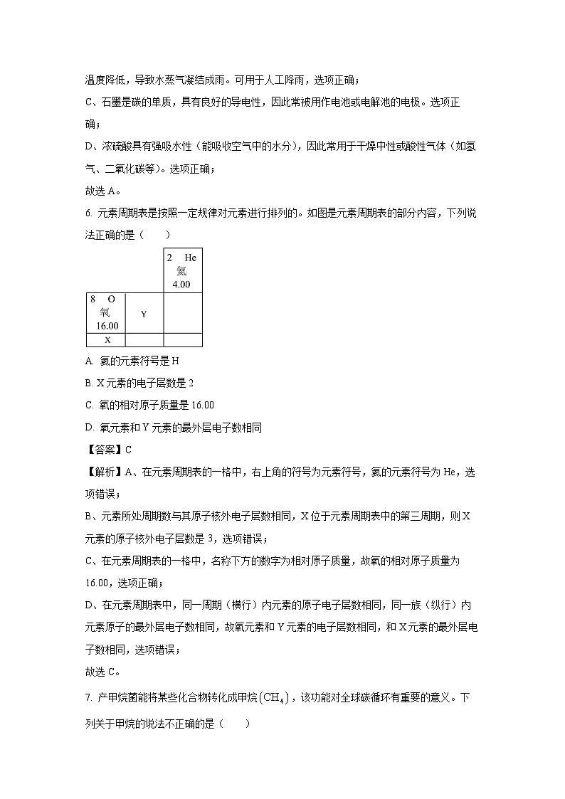 福建省漳州市2025年中考适应性练习卷（一）化学试题（解析版）第3页