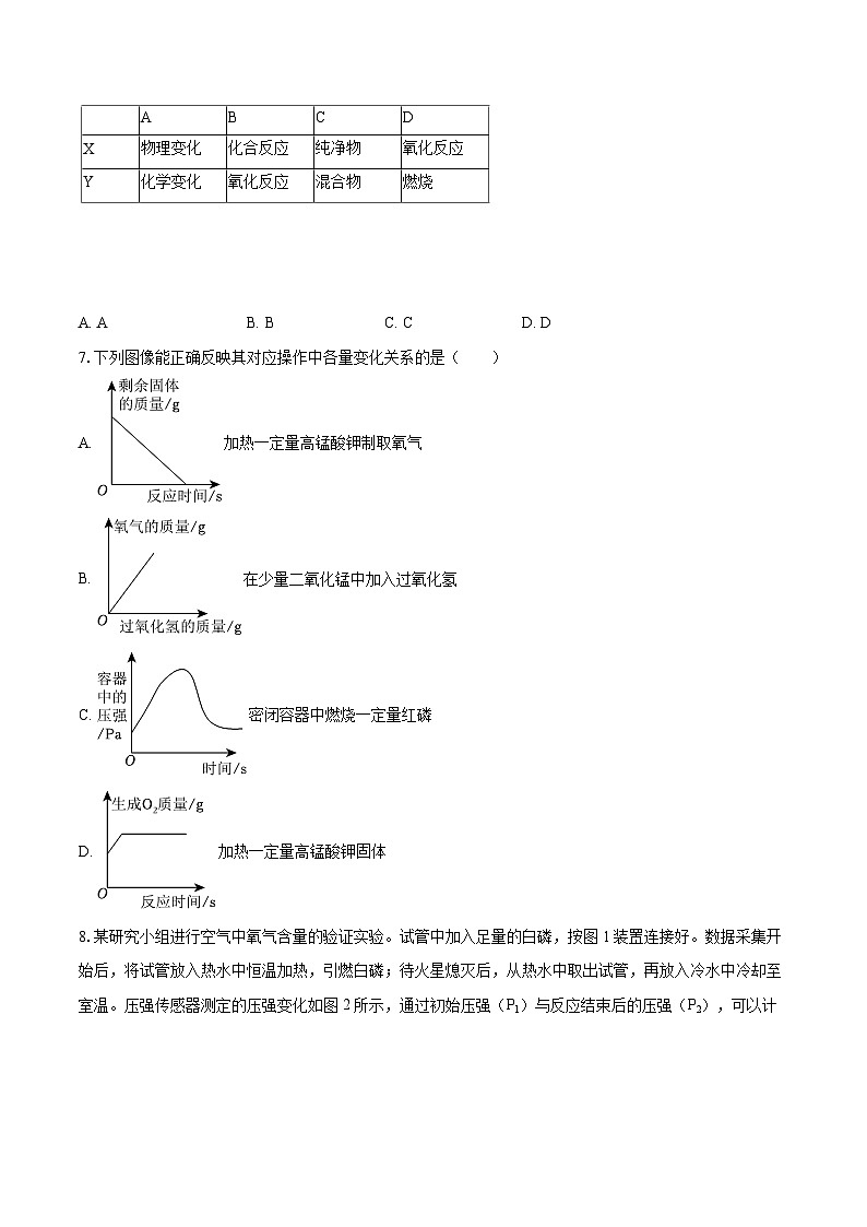 2025-2026学年湖北省武汉二中九年级（上）月考化学试卷-自定义类型第2页