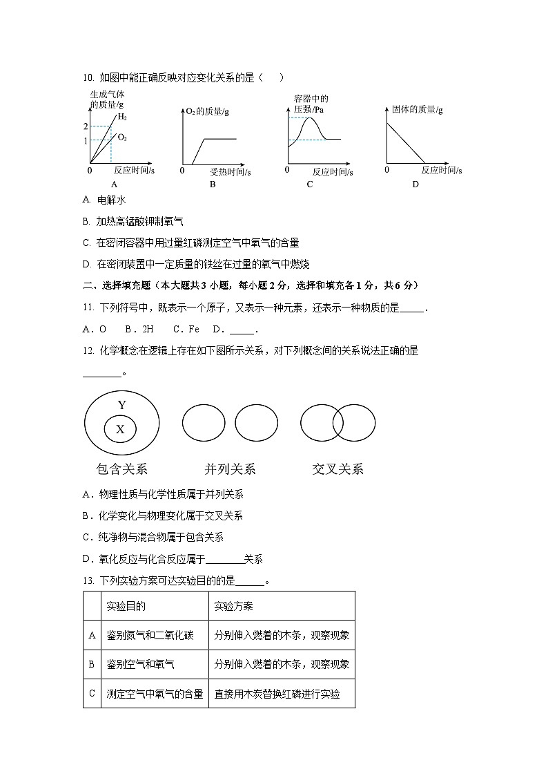 江西省抚州市高新技术产业开发区2024-2025学年九年级上学期11月期中化学试题（学生版）第3页