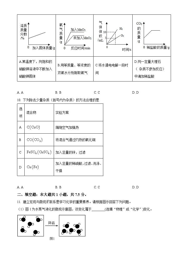 精品解析：广东省深圳市福田区五校2024-2025学年九年级上学期期末（一模）化学试题（原卷版）第3页