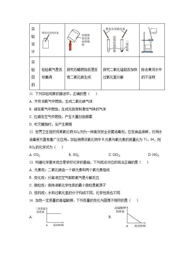 河南省洛阳市洛龙区2024--2025学年九年级上学期期中考试化学试卷（学生版）第3页