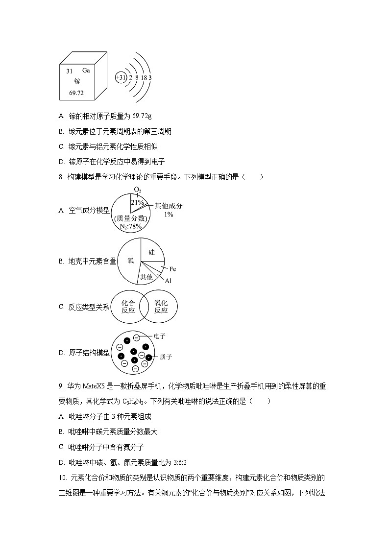 2025—2026学年广东省广州市九年级第一学期期中测试优选卷化学试题（学生版）第3页