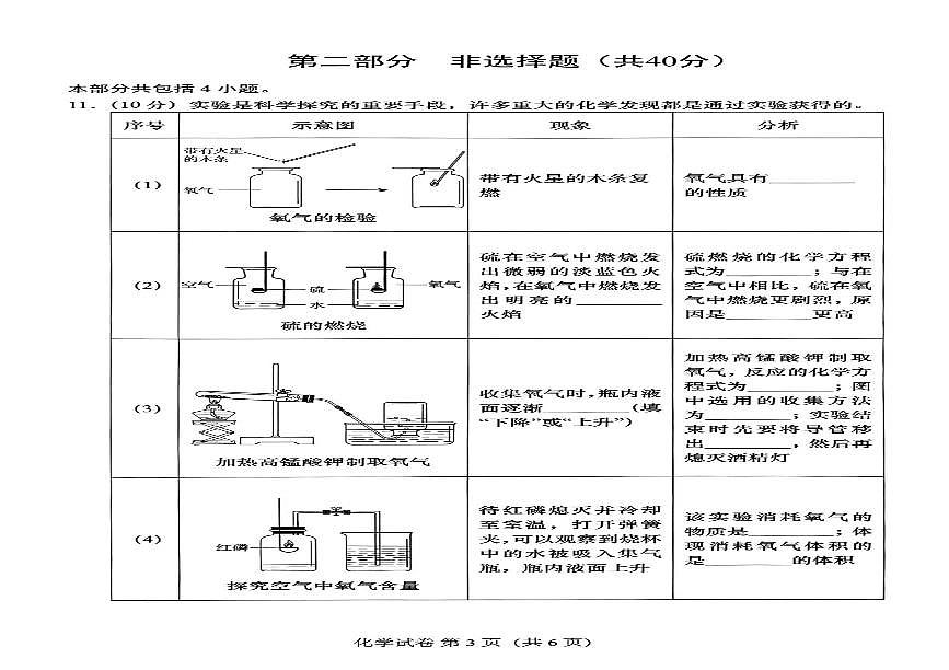 辽宁省大连市甘井子区2025-2026学年九年级上学期期中测试化学试卷第2页