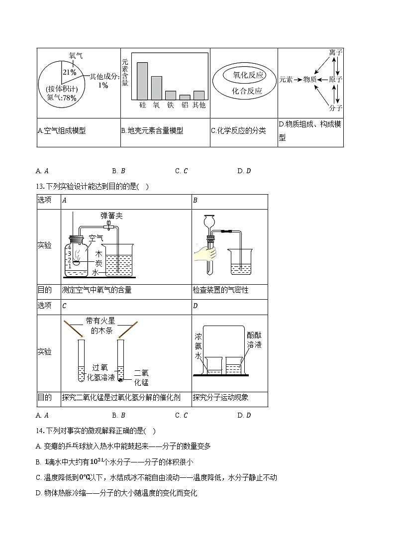 2025-2026学年天津市益中学校九年级（上）第一次月考化学试卷（含答案）第3页