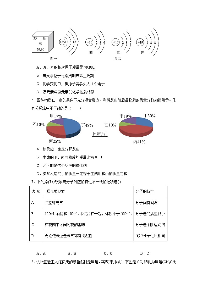 广东省深圳市宝安区2024-2025学年九年级上学期化学期末模拟练习卷含答案第2页