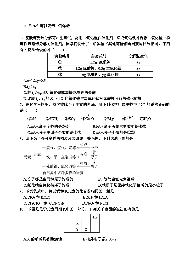 辽宁省鞍山市岫岩县2025～2026学年九年级上学期11月期中考试化学试卷第2页