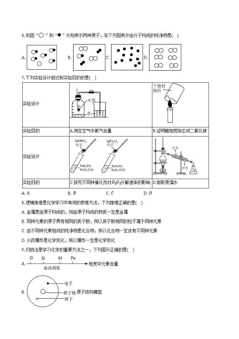 2025-2026学年江西省南昌一中教育集团九年级（上）期中化学试卷（含答案）第2页
