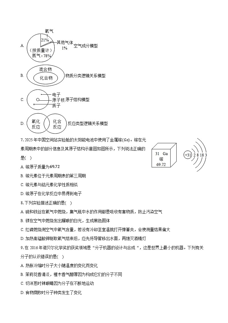 2025-2026学年江苏省盐城市盐都区九年级（上）期中化学试卷第2页