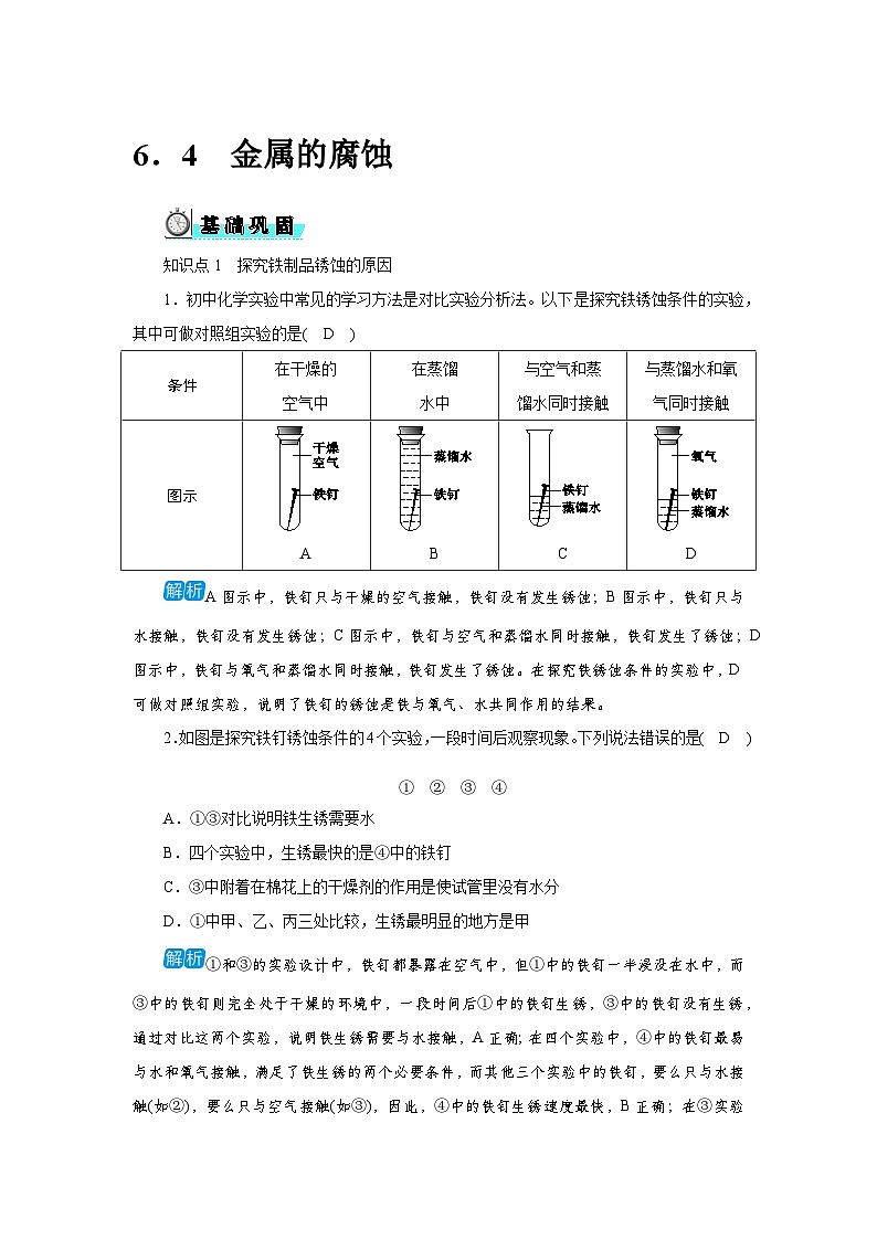 6．4　金属的腐蚀第1页