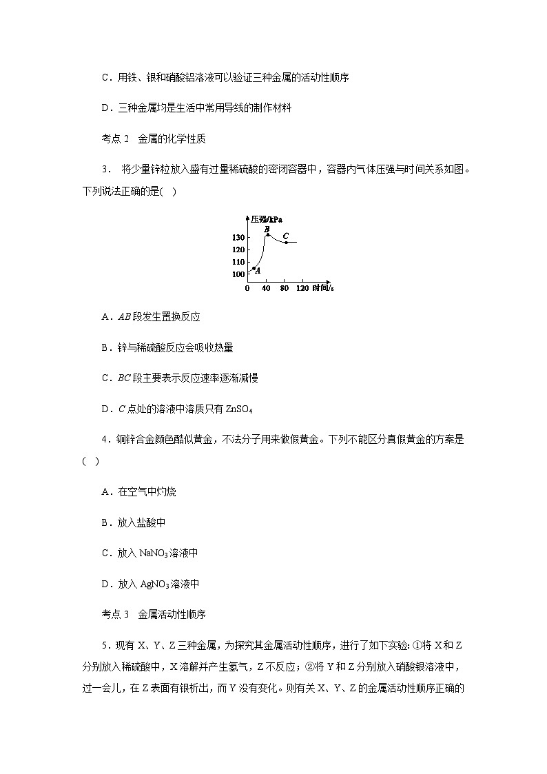 单元小结 第六单元 金属和金属材料 -  学生版第3页