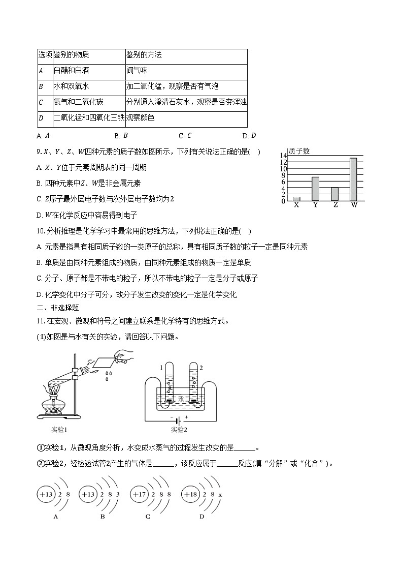 2025-2026学年甘肃省兰州市九年级（上）期中化学试卷（含答案）第3页