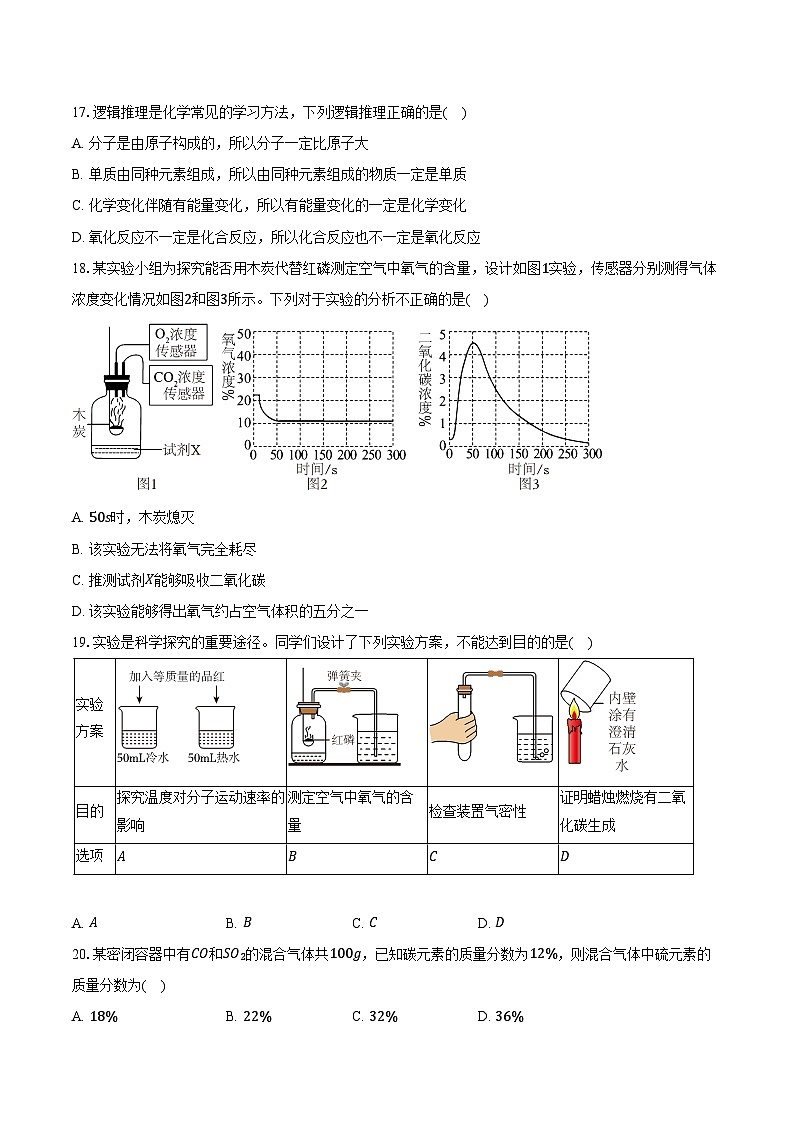 2025-2026学年广西南宁市江南区等部分区九年级（上）期中化学试卷（含答案）第3页