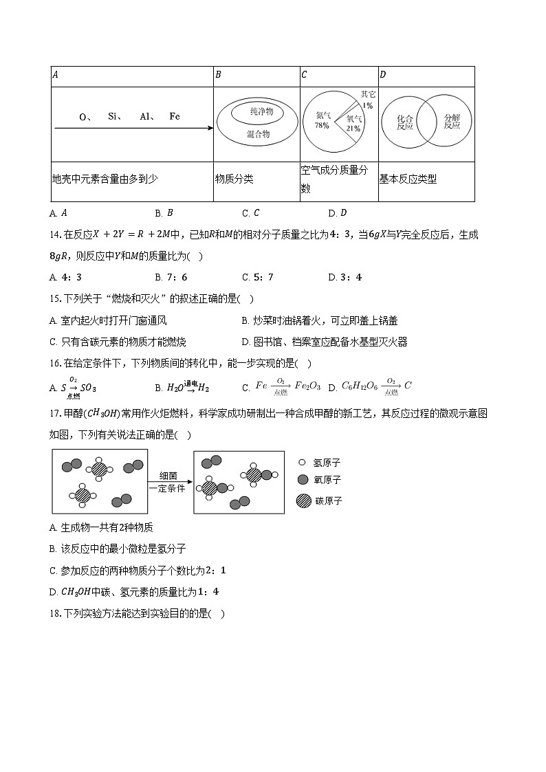 2025-2026学年江苏省常州二十四中九年级（上）期中化学试卷（含答案）第3页