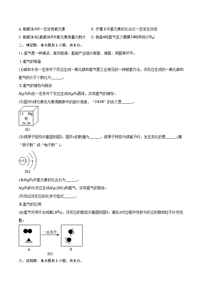 2025-2026学年江苏省南通市九年级（上）期中化学试卷（含答案）第3页