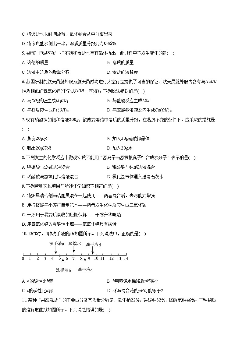 2025-2026学年山东省烟台市芝罘区九年级（上）期中化学试卷（含答案）第2页