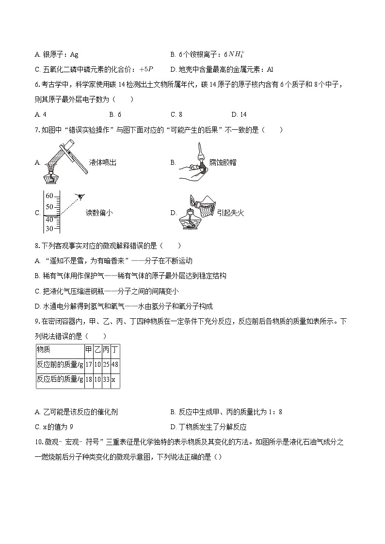 2025-2026学年辽宁省丹东市凤城市九年级（上）期中化学试卷-自定义类型第2页
