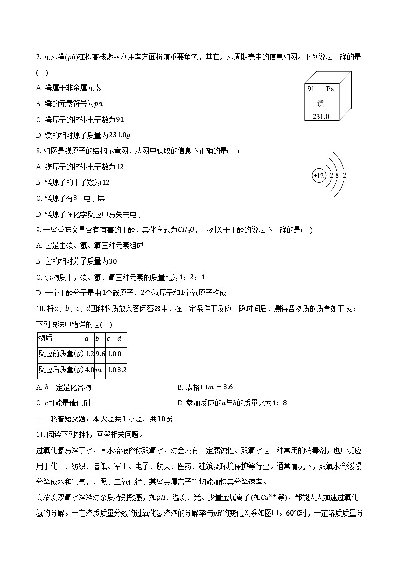 2025-2026学年辽宁省沈阳184中学九年级（上）期中化学试卷（含答案）第2页