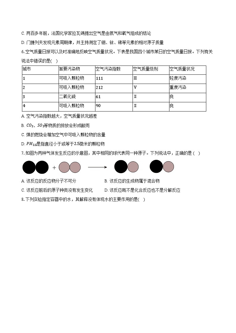 2025-2026学年湖北省九年级（上）期中化学试卷第2页