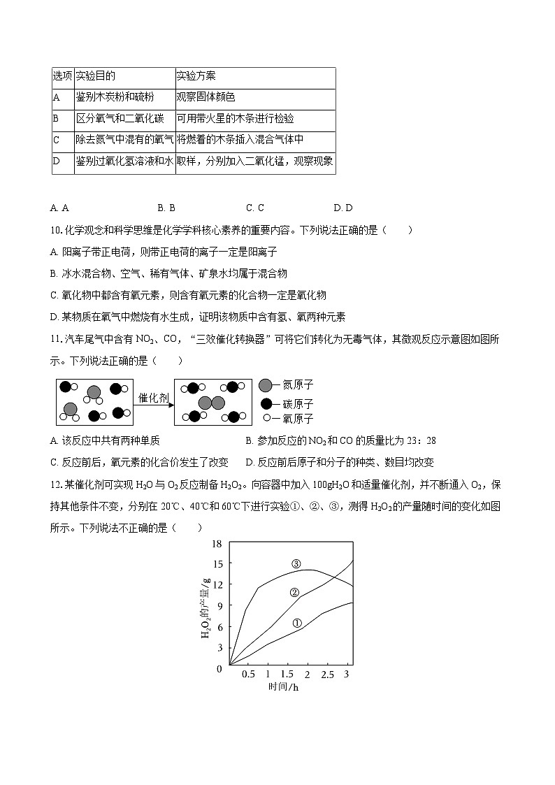 2025-2026学年江苏省连云港市九年级（上）期中化学试卷-自定义类型第3页
