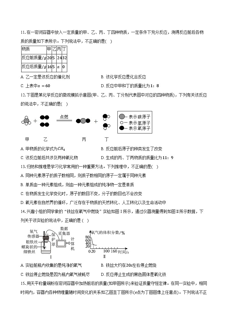 2025-2026学年山东省临沂市沂南县九年级（上）期中化学试卷（含答案）第3页