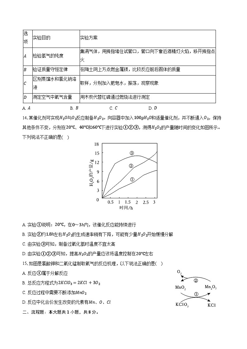 2025-2026学年江苏省泰州市姜堰区九年级（上）期中化学试卷（含答案）第3页