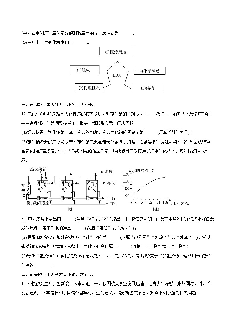 2025-2026学年山西省吕梁市中阳县部分学校九年级（上）期中化学试卷（含答案）第3页
