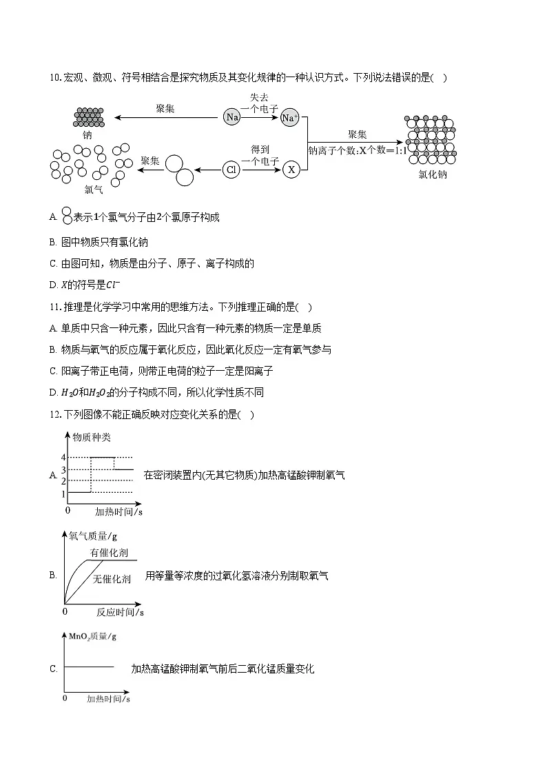 2025-2026学年安徽省宿州市多校九年级（上）期中化学试卷（含答案）第3页