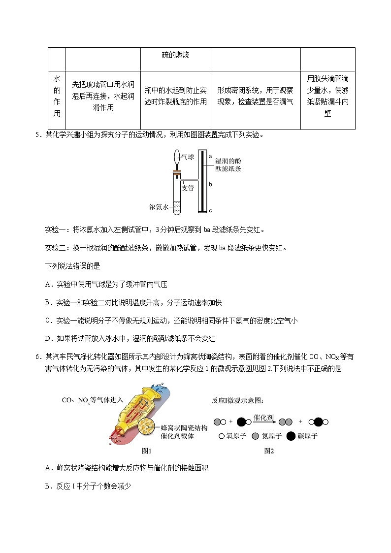 2024年中考化学（徐州）第三次模拟考试（含答案）第2页