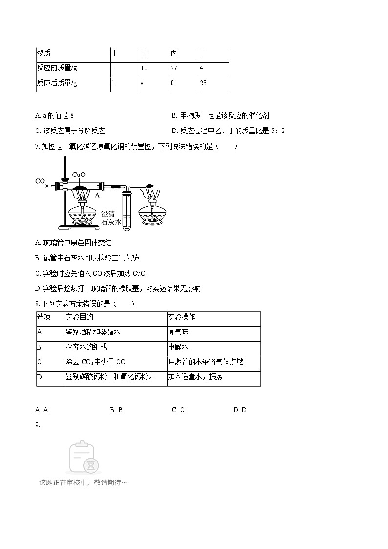 2025-2026学年河北省邯郸市育华中学九年级（上）月考化学试卷（12月份）-自定义类型第2页
