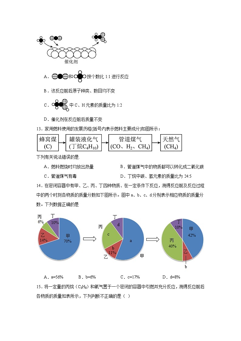 2025-2026学年北京市东城区景山学校九年级上学期12月月考化学试卷（含答案）第3页